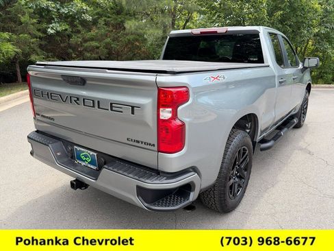 Certified 2025 Chevrolet Silverado 1500 Custom w/ Turbomax Blackout Package AWD/4WD image 7