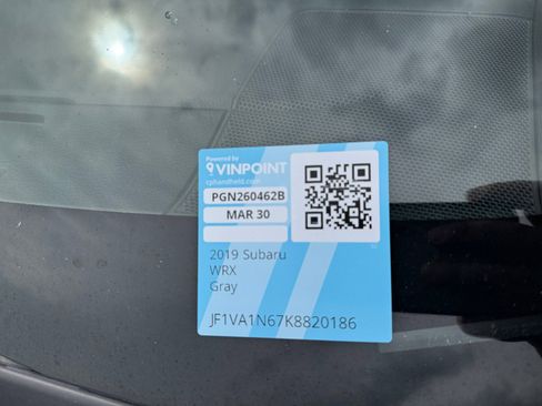 Used 2019 Subaru WRX Limited image 25