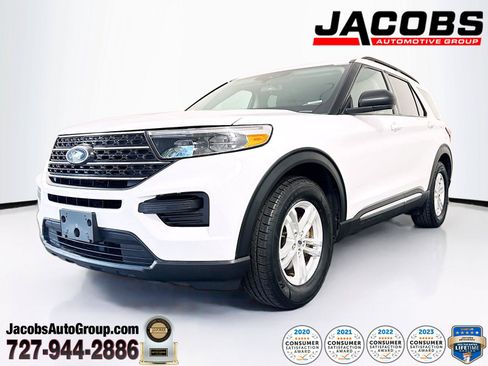 Used 2021 Ford Explorer XLT RWD image 1