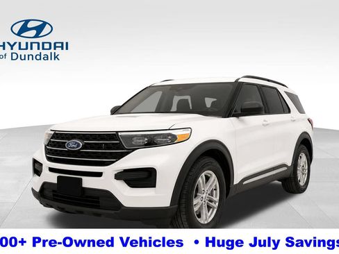 Used 2021 Ford Explorer XLT RWD image 1
