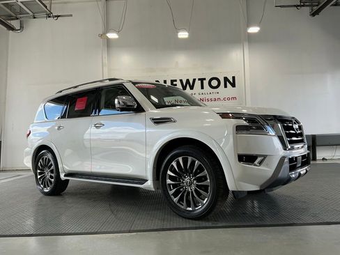 Used 2024 Nissan Armada Platinum w/ Captain's Chairs Package image 29