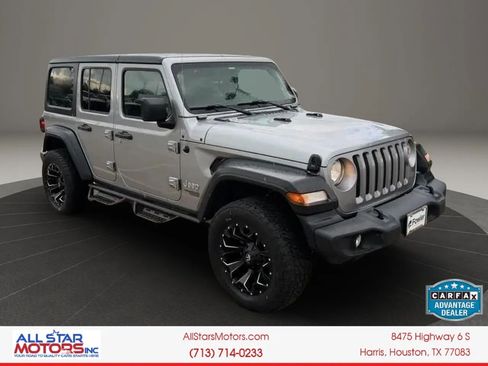 Used 2019 Jeep Wrangler Unlimited Sport S AWD/4WD image 1