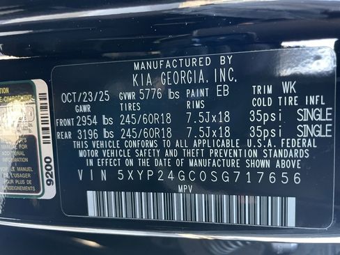 New 2025 Kia Telluride LX image 33