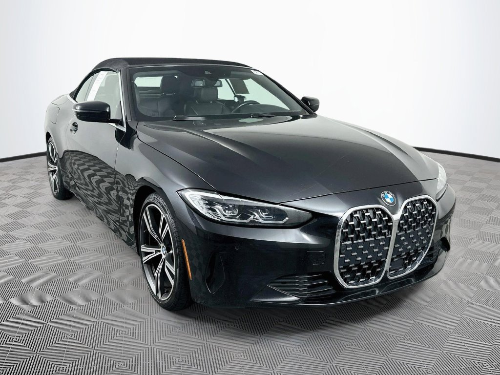 Used 2021 BMW 430i Convertible w/ Premium Package RWD image 2