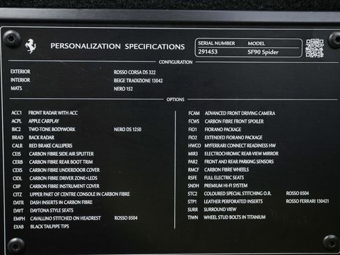 Used 2023 Ferrari SF90 Spider image 48