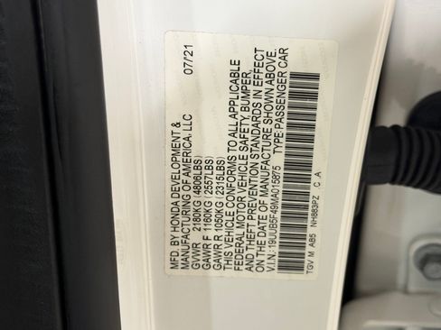 Used 2021 Acura TLX w/ Technology Package FWD image 34