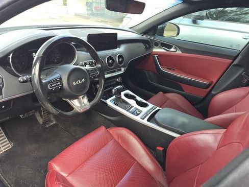 Used 2022 Kia Stinger GT1 w/ Red Interior Color Package RWD image 2