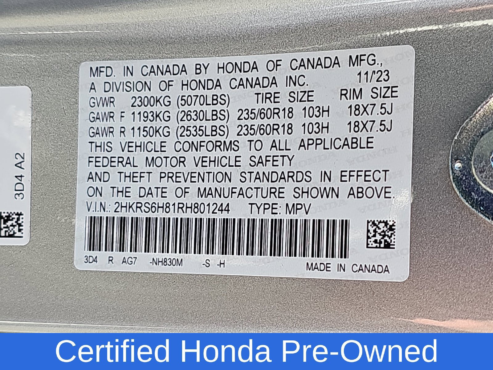 Certified 2024 Honda CR-V Sport-L image 37