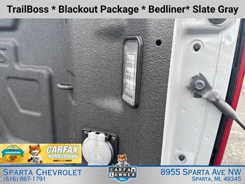 Certified 2024 Chevrolet Silverado 1500 Custom Trail Boss w/ Turbomax Blackout Package AWD/4WD image 31