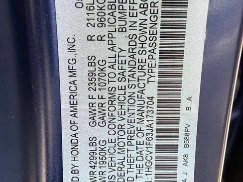 Used 2018 Honda Accord EX-L image 38