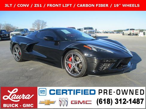 Certified 2022 Chevrolet Corvette Stingray Premium Conv w/ Z51 Performance Package image 1