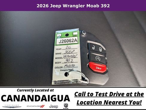 New 2026 Jeep Wrangler Unlimited Rubicon 392 AWD/4WD image 28