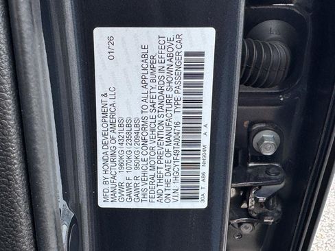 Certified 2026 Honda Accord SE image 27