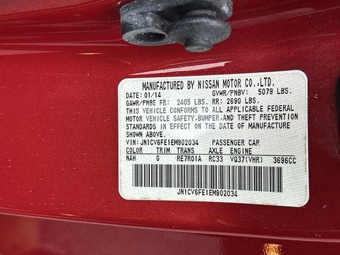 Used 2014 INFINITI Q60 Convertible w/ Premium Package image 41