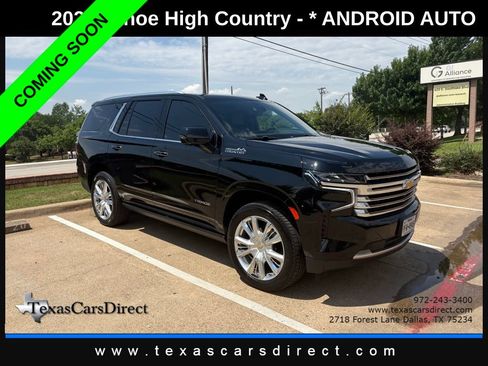 Used 2021 Chevrolet Tahoe High Country RWD image 3