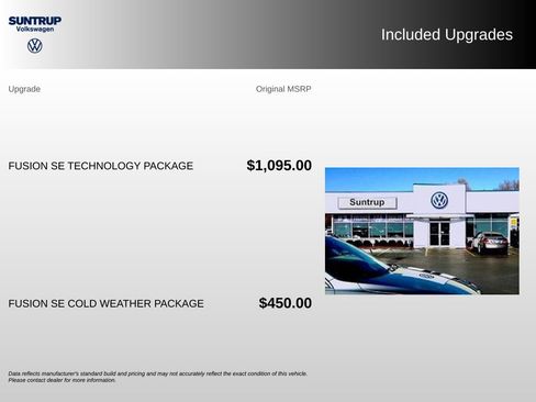 Used 2018 Ford Fusion SE w/ Fusion SE Technology Package FWD image 2