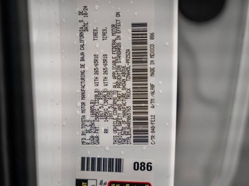 Certified 2024 Toyota Tacoma TRD Sport image 41