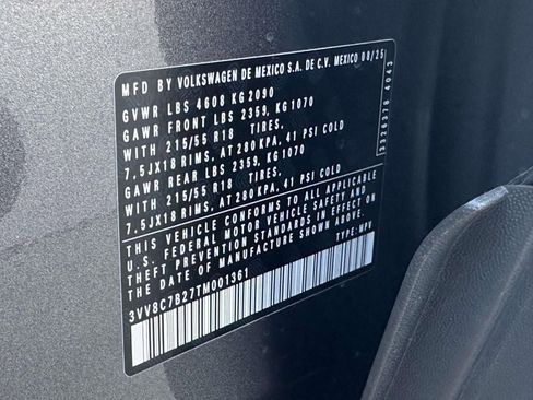 New 2026 Volkswagen Taos S AWD/4WD image 20