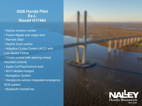 New 2026 Honda Pilot EX-L image 33