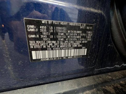 Used 2017 Subaru Outback 3.6R Touring AWD/4WD image 41
