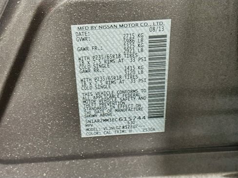 Used 2014 Nissan Pathfinder SL AWD/4WD image 12