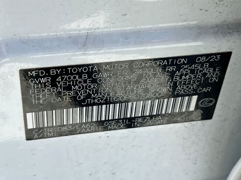 Used 2023 Lexus IS 350 F Sport w/ Accessory Package 2 RWD image 29