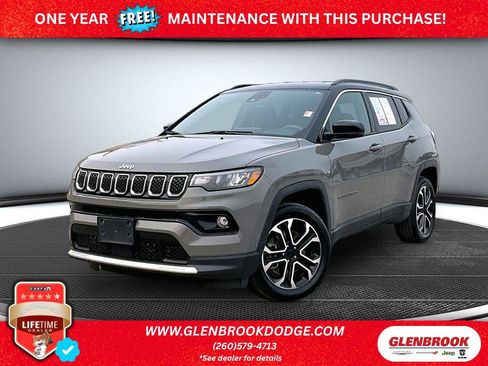 Certified 2023 Jeep Compass Limited AWD/4WD image 1