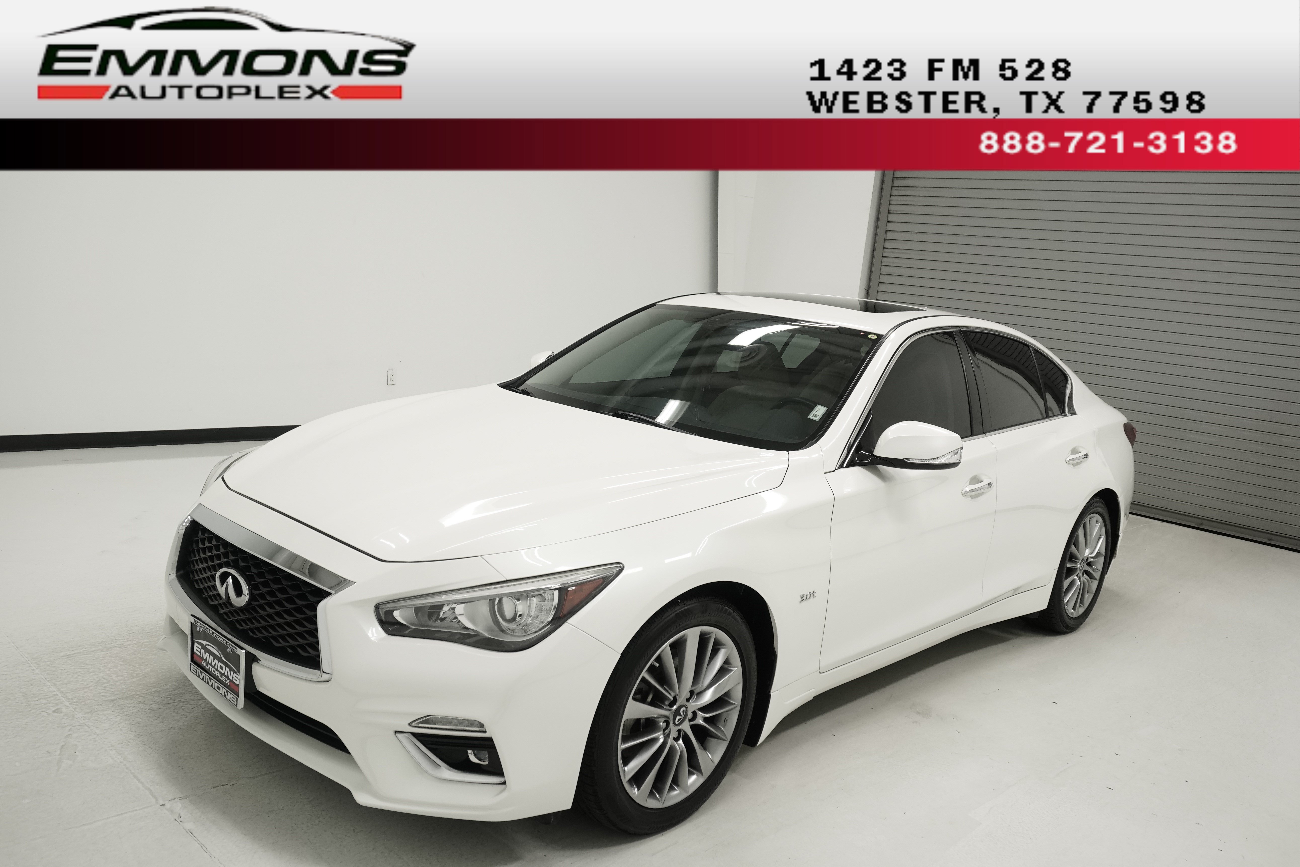 Used 2018 INFINITI Q50 Luxe w/ Essential Package (3.0T Luxe) RWD image 1