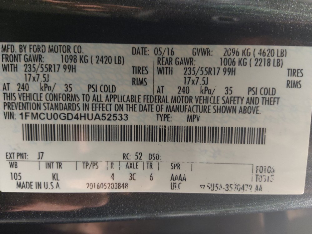 Used 2017 Ford Escape SE FWD image 33