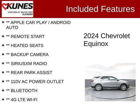Used 2024 Chevrolet Equinox LT AWD/4WD image 2