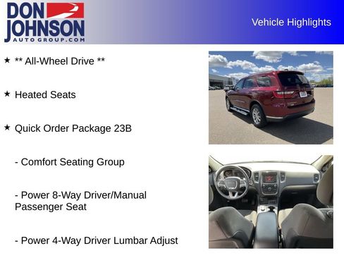 Used 2016 Dodge Durango SXT w/ Quick Order Package 23B AWD/4WD image 13