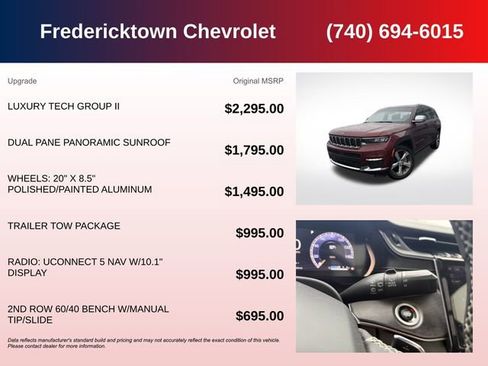 Used 2021 Jeep Grand Cherokee L Limited w/ Luxury Tech Group II AWD/4WD image 5