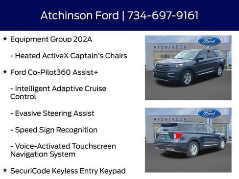 Certified 2023 Ford Explorer XLT w/ Equipment Group 202A AWD/4WD image 17