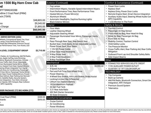 Used 2022 RAM 1500 Big Horn w/ Built-to-serve Edition AWD/4WD image 46