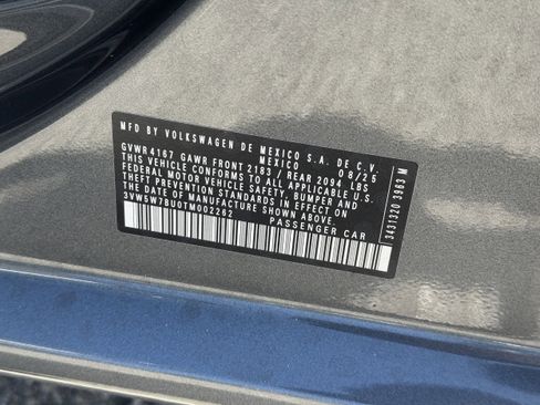 New 2026 Volkswagen Jetta S image 30