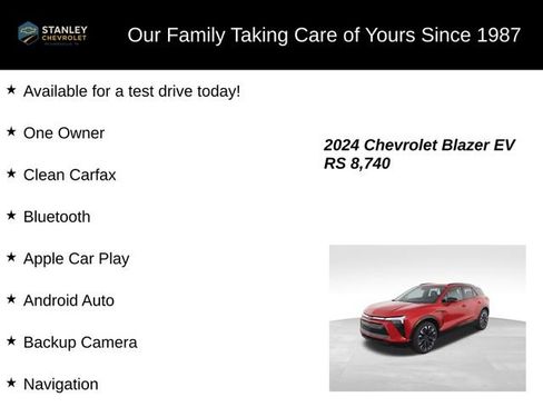 Used 2024 Chevrolet Blazer EV RS AWD/4WD image 9