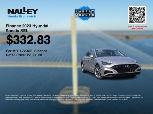 Used 2023 Hyundai Sonata SEL FWD image 3