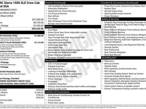 Used 2024 GMC Sierra 1500 SLE w/ Preferred Package RWD image 2