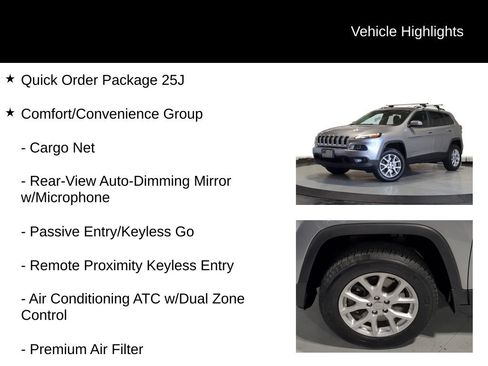 Used 2016 Jeep Cherokee Latitude w/ Comfort/Convenience Group AWD/4WD image 7