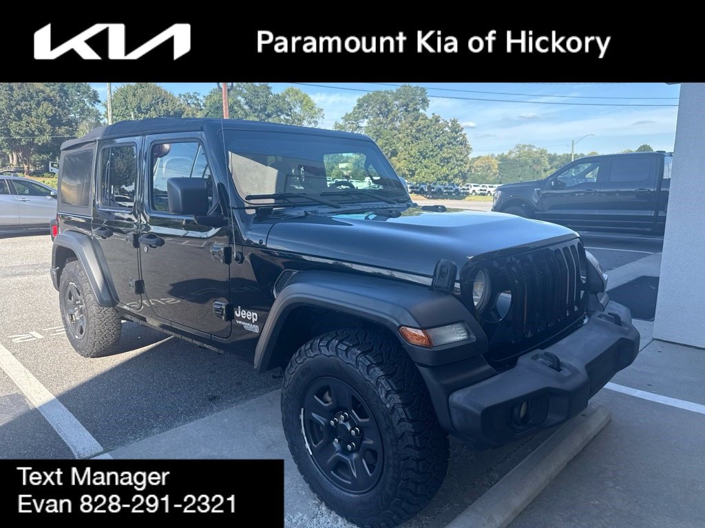 Used 2018 Jeep Wrangler Unlimited Sport AWD/4WD image 4