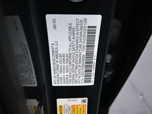 Certified 2025 Honda Accord LX image 19
