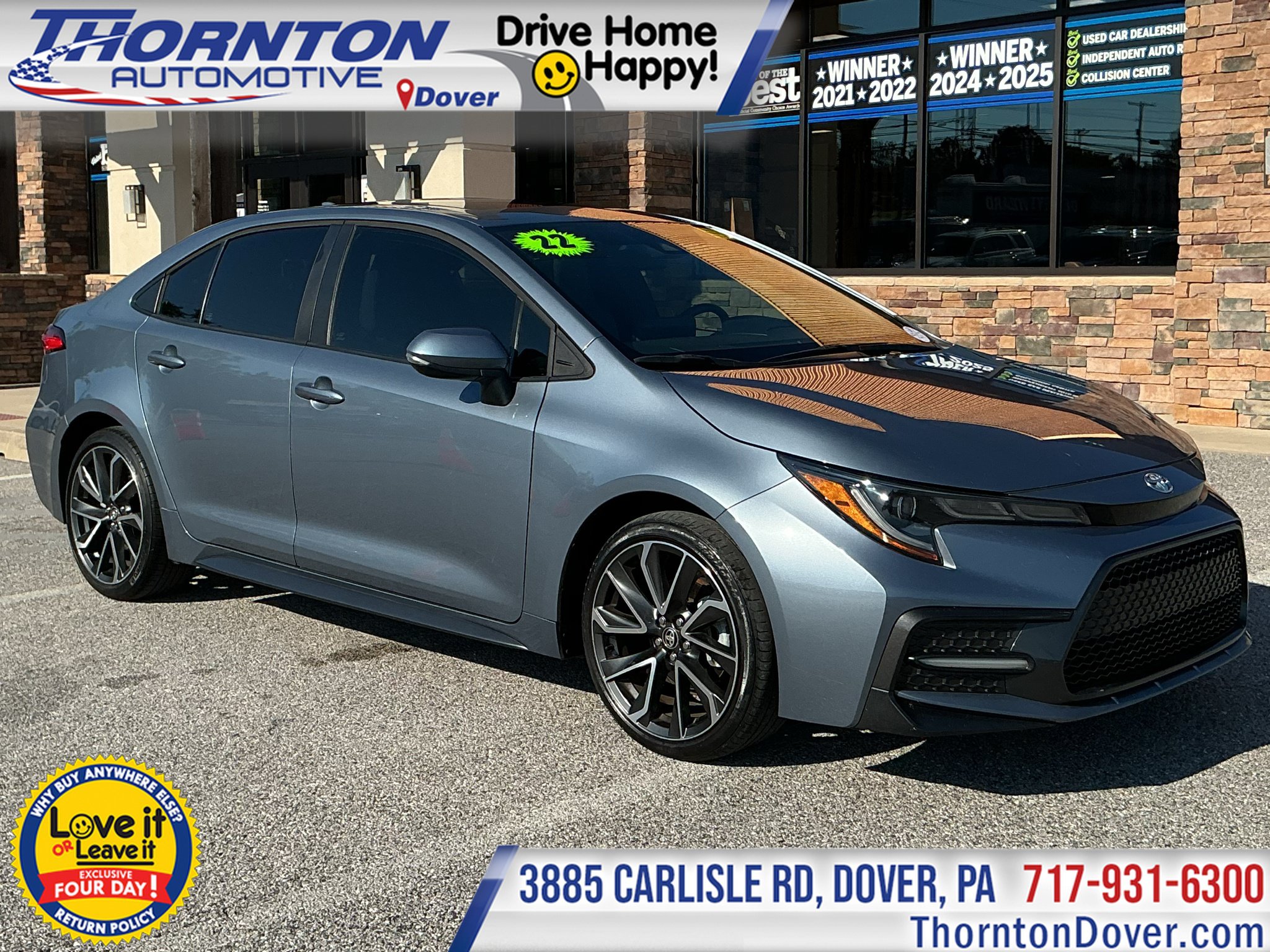 Used 2022 Toyota Corolla SE w/ SE Premium Package FWD image 1