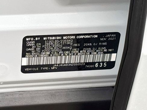Used 2022 Mitsubishi Outlander SE AWD/4WD image 32