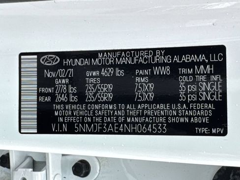 Used 2022 Hyundai Tucson SEL w/ Convenience Package FWD image 33