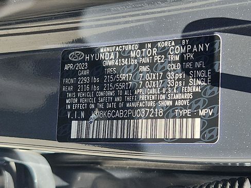 Used 2023 Hyundai Kona SEL w/ Cargo Package AWD/4WD image 24