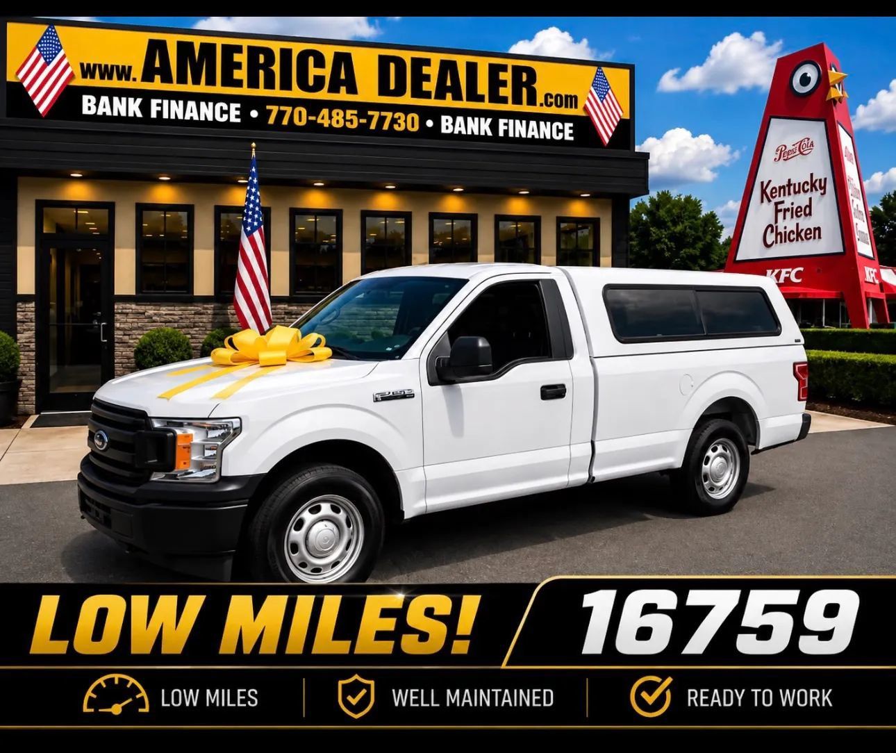 Used 2018 Ford F150 XL w/ Trailer Tow Package w/101A RWD image 1