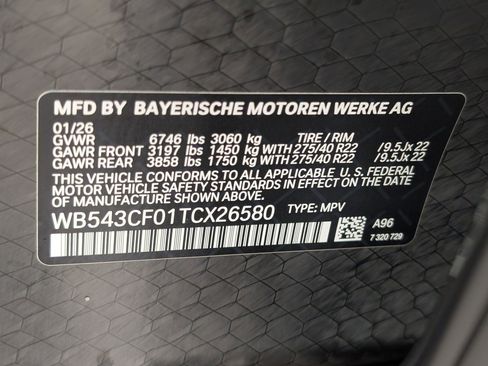 New 2026 BMW iX xDrive45 w/ Executive Package image 22