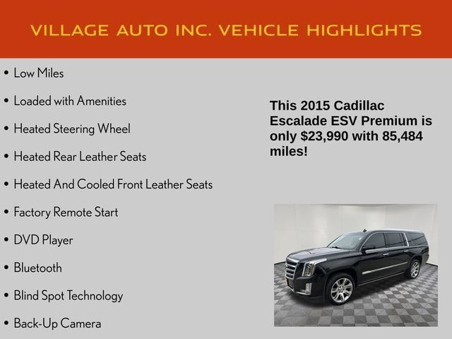 Used 2015 Cadillac Escalade ESV Premium AWD/4WD image 14
