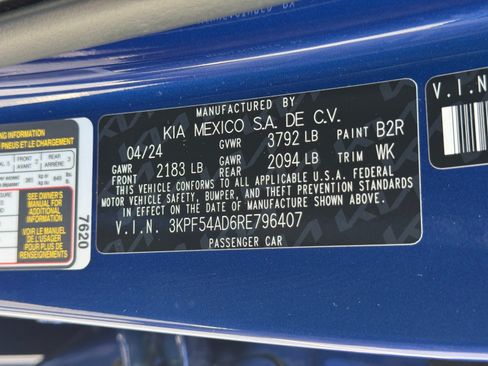Used 2024 Kia Forte GT-Line w/ GT-Line Premium Package FWD image 44