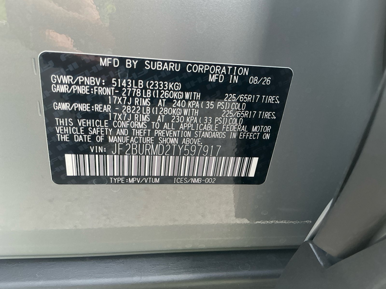 New 2026 Subaru Outback Wilderness AWD/4WD image 16